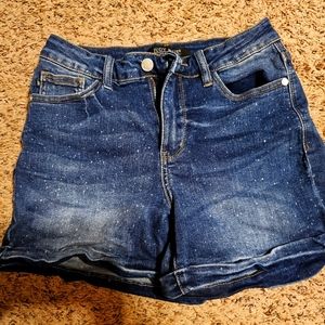 Judy Blue Galaxy Bleach Splash shorts Small New in Package